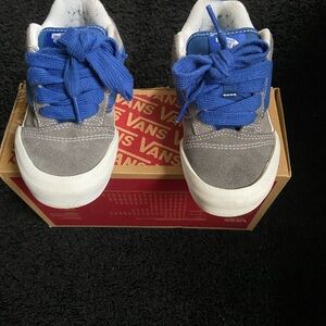 Vans Kids Sneakers - Gray and Blue